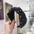 thumbnail image 2 of Miorin Under $5 Headbands for Women, Fashion Non Slip Elastic Headband, Soft Cloth Hair Band for Yoga Workout, Cute Hair Accessories for Women, Black Heardband, 2 of 3