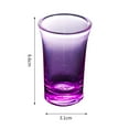 thumbnail image 3 of Yatlte Unbreakable Multicolored Shot Glass Set, Set of 4 Shot Glasses, Whiskey Glasses, Tequila Shot Glasses, Cocktail Glasses, Shot Glasses for Vodka, Spirits & Liquor, 3 of 3