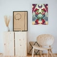 thumbnail image 5 of BCIIG  Cute Frog Pink  for Room Aesthetic Kawaii Christmas Girl Frog Vintage Animal Canvas Wall Art Print Painting Retro Wall Decor for Bathroom Kitchen, 5 of 5