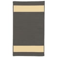 thumbnail image 1 of Colonial Mills Rug AR45R072X108S Aurora Rectangle Braided Area Rug   Grey Yellow - 6 x 9 ft., 1 of 1