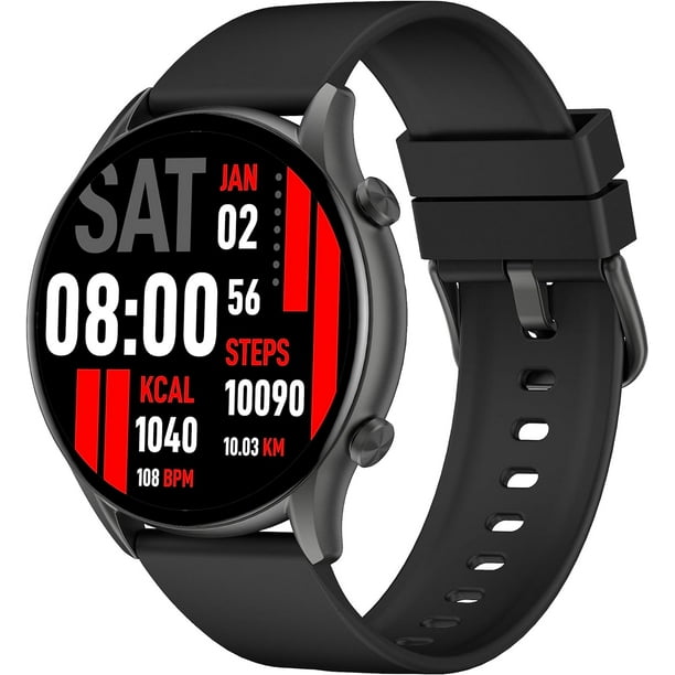 Reloj Inteligente Kieslect KR Smartwatch 70 Modos Deportivos 1.32' Semi-AMOLED HD Llamadas Bluetooth SpO2 IP68