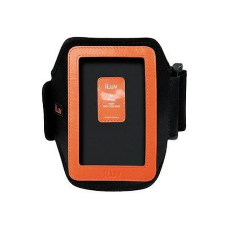 iLuv i206ABLK - Arm pack for player - black - for Apple iPod (5G)