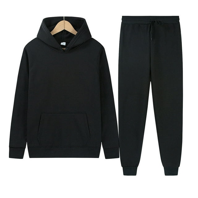 Men's Winter Sport Wear Tracksuit Clothes Outfits Set Long Sleeve Running Jogging Athletic Sports Set