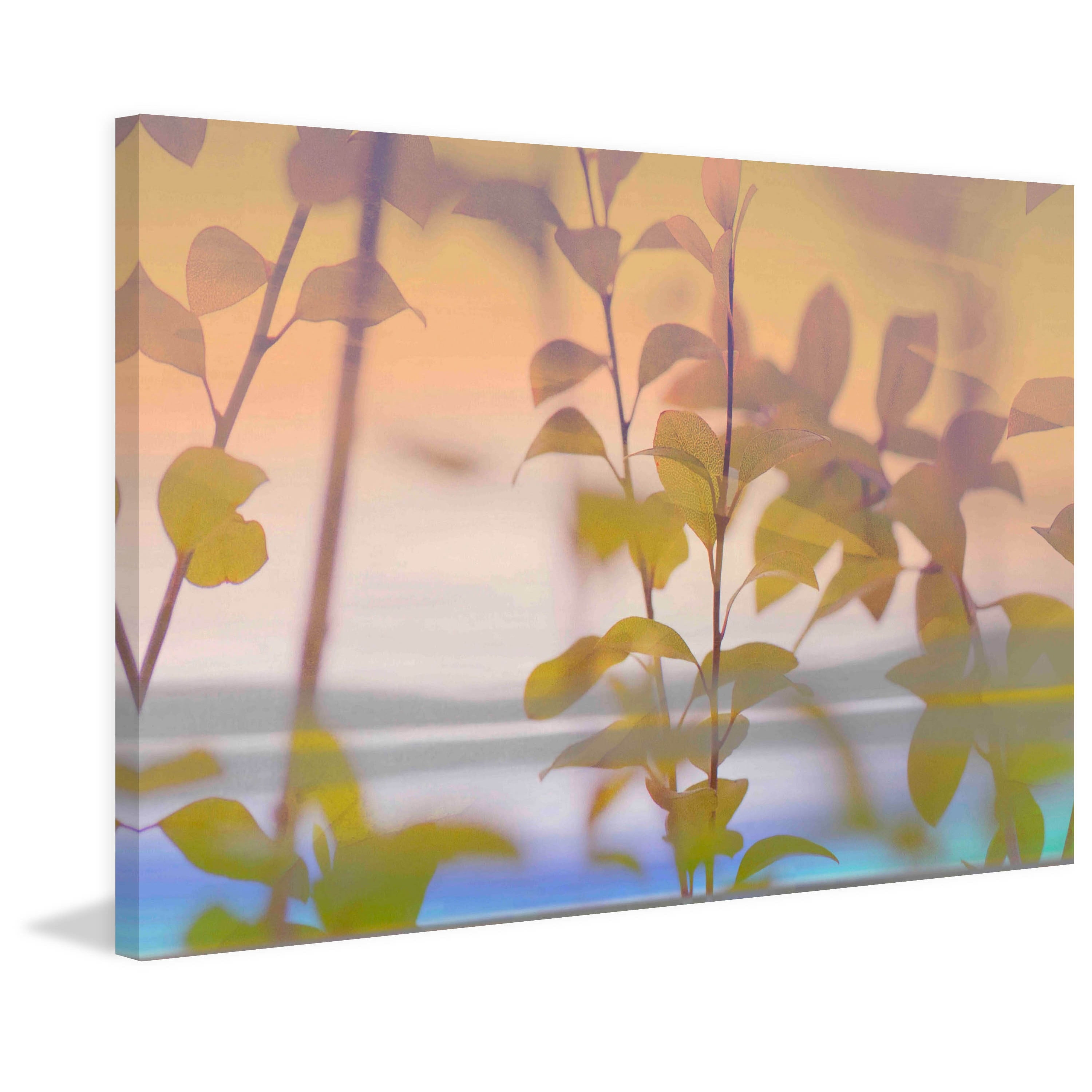 Marmont Hill - "Tranquility IV" by Sia Aryai Painting Print on Wrapped Canvas