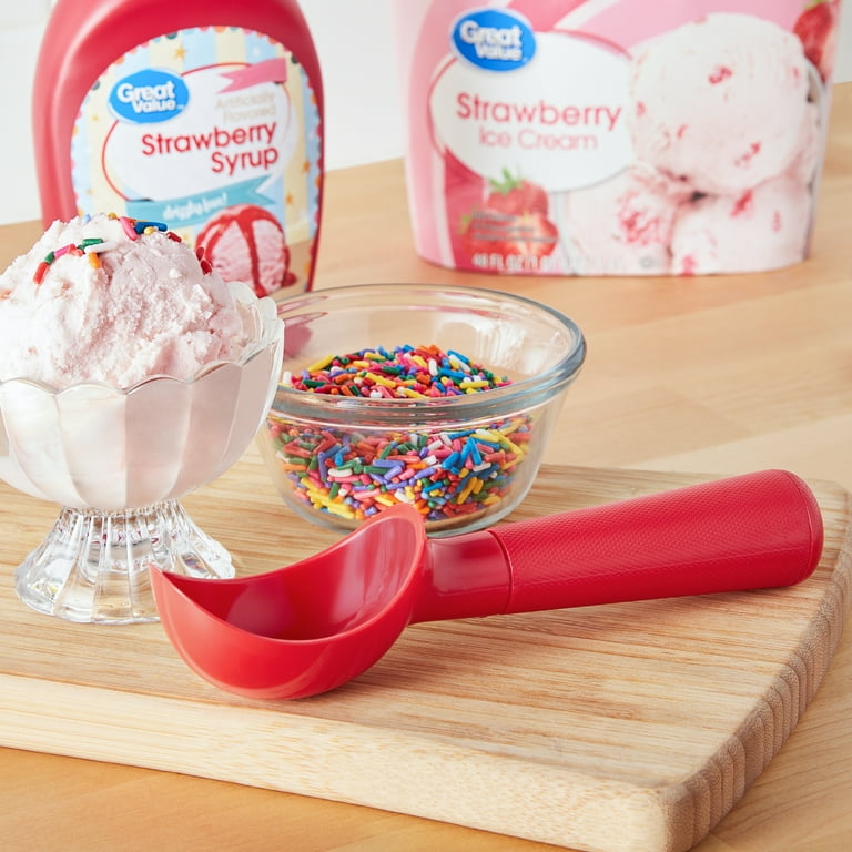 Tupperware Pink Ice Cream Scoop