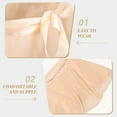 thumbnail image 4 of Houderco Falda Corta Beige Para Ballet De Mujer Con Delicado Y Material Cómodo Para Danza, 4 of 8