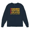 thumbnail image 5 of RED Until They All Come Back Long Sleeve T-shirt Remember Everyone Deployed Remembrance Day Friday American Military, 5 of 7