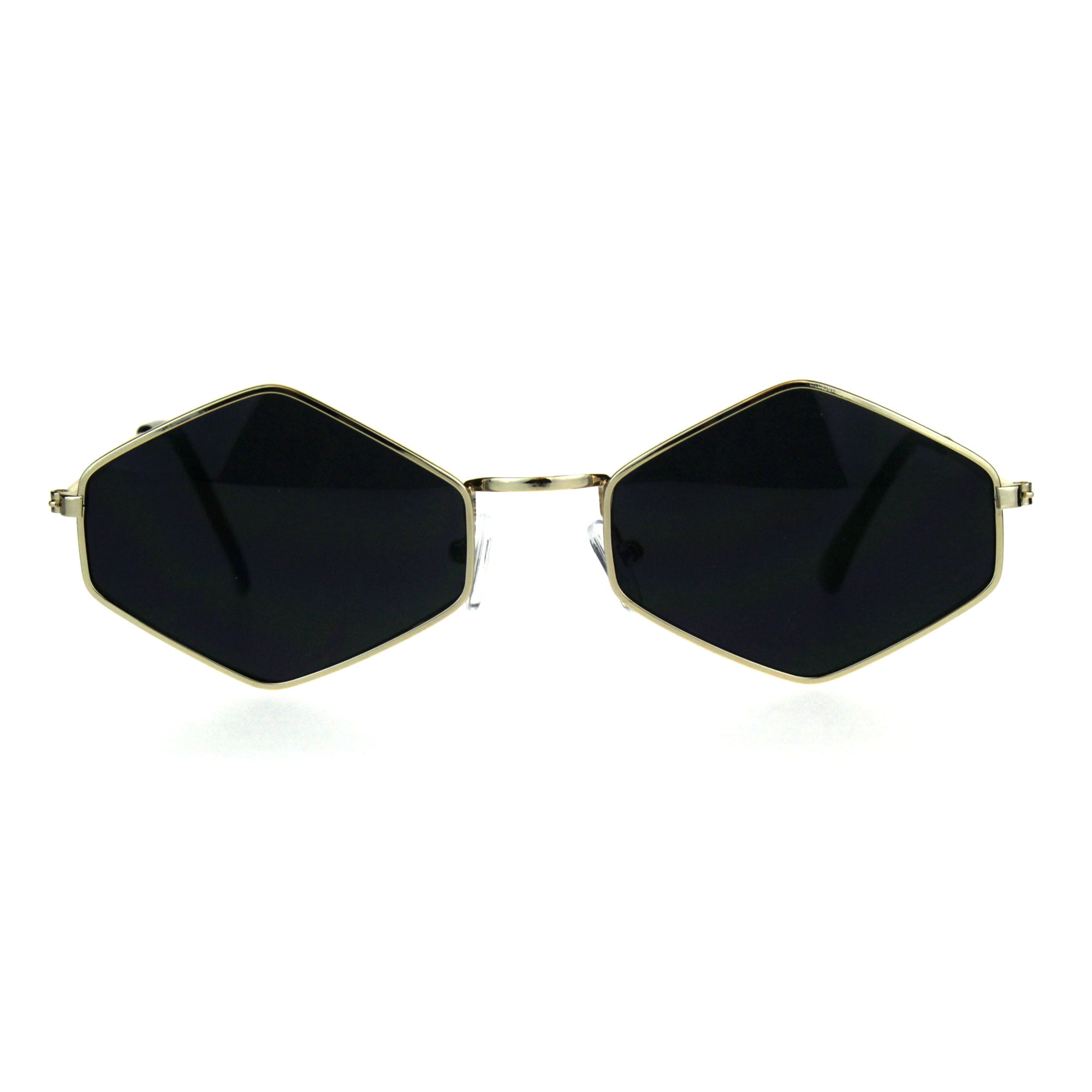 Hippie Diamond Shape Groovy Pimp Plastic Sunglasses 