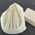 thumbnail image 4 of Maoww Reusable Cheese Cloth Bag Cheesecloth Filter Cold Brew Vegetable Stuffing Water Filtration Tea Coffee Strainer 45x60cm, 4 of 9