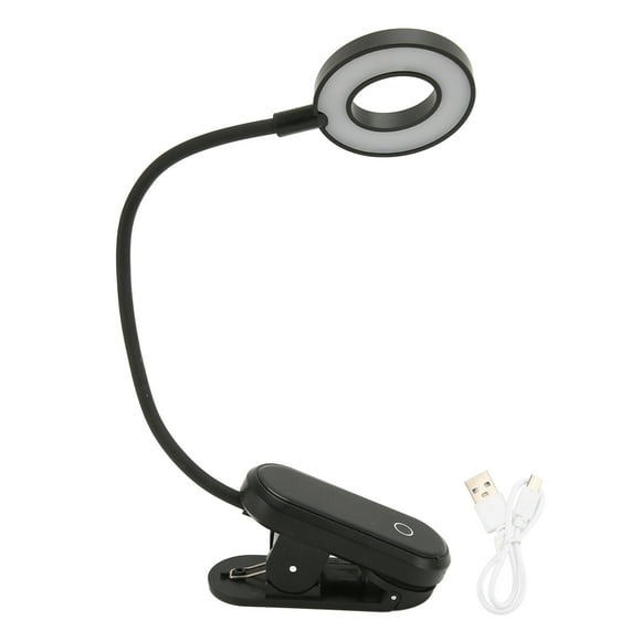 Hongkaii Desk Lamp Clip On Lamp Touch Control Multifunction Desk Light with 360 Degree Goose Neck for Bed Headboard Reading XY71-13911