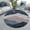 Blue, variant on Soft Washable Non-Slip Sun and Mountain Circle  Room Rugs,Chic Faux Wool Low-Pile Circular Throw Rugs for Entryway/Bedroom/Nursery/Living Room/Bathroom