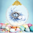 thumbnail image 5 of AZXY Easter Ornaments for Tree, 2D Flat Glass Miniature Easter Hanging Decorations, Assorted Spring Animal & Egg Ornaments for Small Tree, Easter Party & Home Indoor Outdoor Decor, 5 of 5