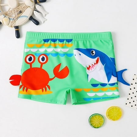 

Toddler Little Boys Swim Trunks Kids Boardshorts Quick Dry Beach Shorts UPF 50+ 3-10T