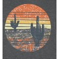 thumbnail image 4 of Old Glory Womens Vintage Cactus Sunset Long Sleeve Graphic Pullover Hoodie, 4 of 6