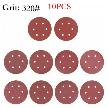 

BAMILL 9inch Sandpaper 225mm 6 hole Sanding Paper 40-2000grit Electric Wall Polisher