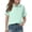 Mint Green, variant on HIPYLO Cute Tops for Teen Girls Graphic Tees for Girls 10-12 Tight Shirts for Bulk Shirts Compression Shirt Kids Trendy Clothes for Toddler Clothes