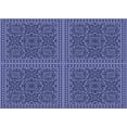 thumbnail image 1 of Ahgly Company Indoor Rectangle Patterned Sky Blue Dress Blue Area Rugs, 8' x 12', 1 of 6
