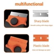 thumbnail image 3 of Dual-Head Scraper Tool with 20pcs Replacement Blades, Non-Scratch Multi-Purpose Cleaning Razor Scraper, 3 of 5