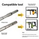 thumbnail image 4 of 5PCS Hammer Pick Scraping Chisel Set Round Handle, 4 of 5