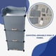 thumbnail image 2 of Zapatera Armable para 12 Pares Puertas Abatibles - Color Negro, 2 of 4