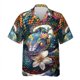 thumbnail image 4 of Camisa hawaiana con estampado de serpiente de terror para hombre, divertida camisa hawaiana con estampado 3D de serpiente, blusas casuales de verano de manga corta con solapa, 4 of 5