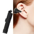 thumbnail image 3 of Lámpara para eliminar cerumen, suministros para el cuidado de los oídos con luz indicadora, de metal, profesional Negro, 3 of 8