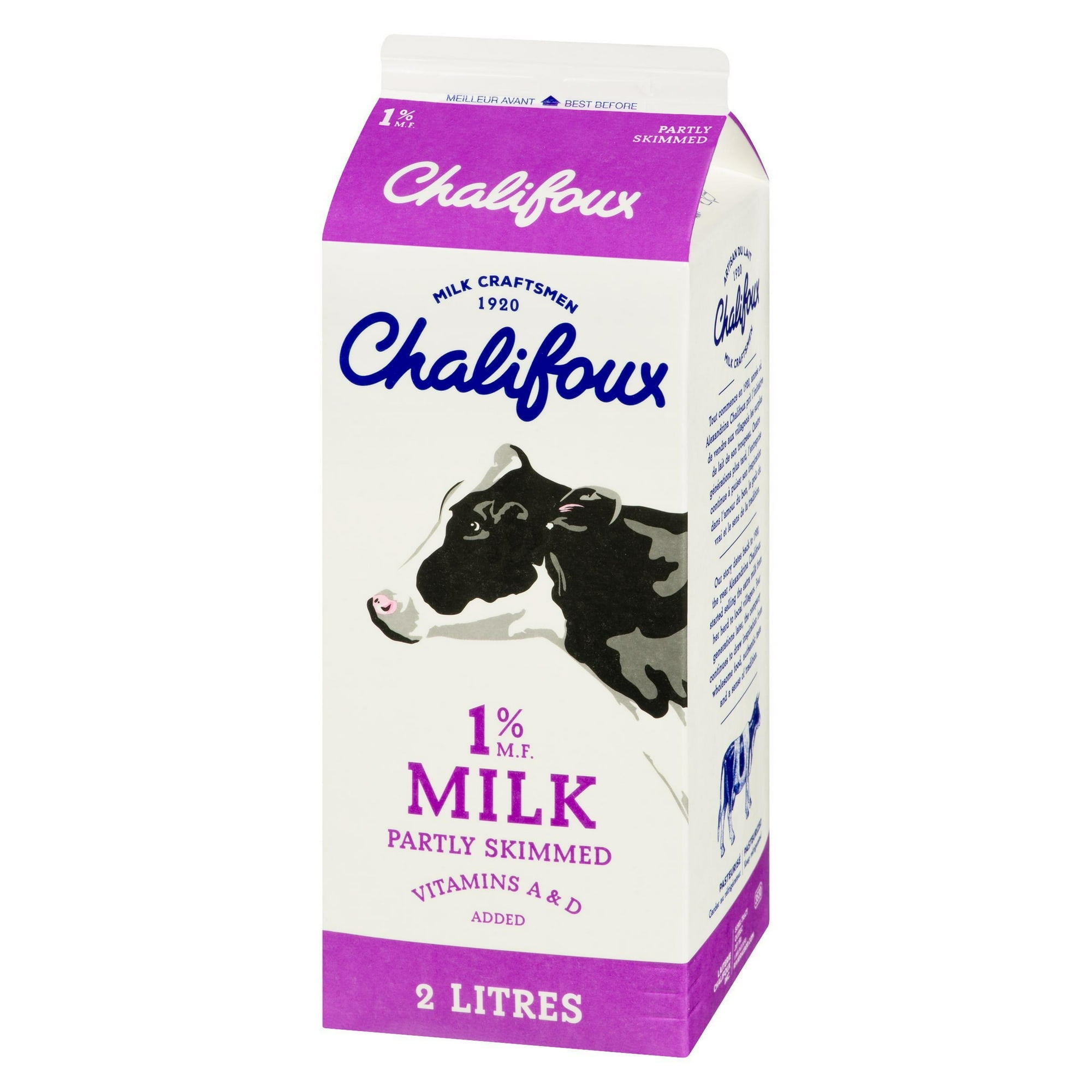 Maison Riviera 1% M.F. Milk Jug 2L