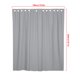 thumbnail image 4 of Wosthever Cortina de baño de 180x200cm, cortinas de ducha impermeables, pantalla de baño geométrica 3D, cortina impresa para baño, alta Natural Juegos de accesorios de baño No.02 Wosthever HA6768-02B, 4 of 6