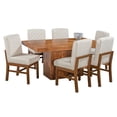 thumbnail image 4 of Comedor Girona 6 Sillas Madera y Cubierta de Chapa MOBILKRAFT Modelo Girona Madera 6 Sillas Rectangular, Estilo Contemporáneo en Color Crema, 4 of 4