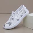 thumbnail image 5 of Casual Shoes for Women Ladies Floral Pattern Hollow Out Breathable Mesh Large Size Lightweight Non Shoes Walking Shoes, 5 of 9