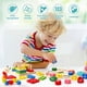 thumbnail image 4 of Rompecabezas Montessori de madera para niños juguetes educativos de aprendizaje juegos de desarrollo 1 2 3 años bloques de forma geométrica rompecabezas iq, 4 of 5