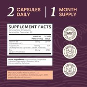 Women’s Magnesium and Zinc Hormone Balance Supplement with Vitamin B6, 60 Count