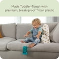 thumbnail image 3 of NUK Everlast Weighted Straw Cup, Super-Durable Leakproof Toddler Sippy Cup, Purple, 10 Oz, Pack of 2, 3 of 7