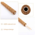thumbnail image 4 of Poste de musgo de coco para soporte de plantas, base puntiaguda resistente de cáscara de coco con agujero, 50 cm, 2 unidades, 4 of 9