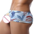 thumbnail image 4 of Lilgiuy Men's Casual Comfortable Breathable Printed Mid-Low Waist Panties Fall Fashion for 2022 Spring Winter, 4 of 4