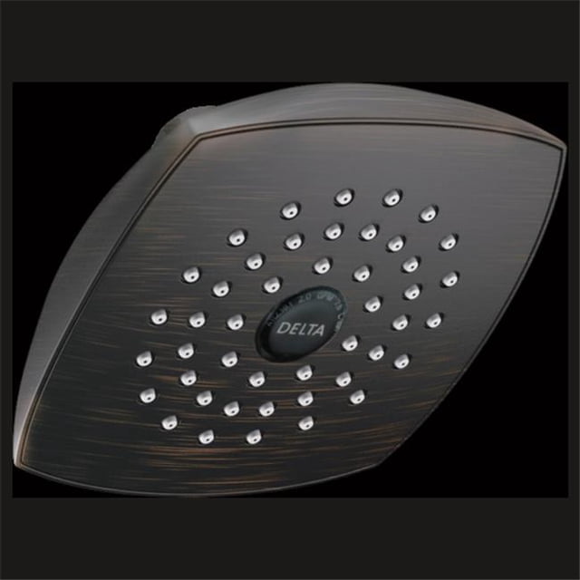 Delta RP64859RB Raincan en Bronze Vénitien Tête de Douche Tactile à Réglage Unique