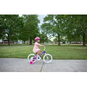 Dynacraft Magna Star Burst 16 Kids Bike, Pink Purple, Ages 5-7