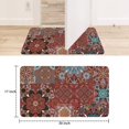 thumbnail image 6 of Bohemian Brown Geometry (5) Door Mat 30 X 17 Inch Welcome Doormat Indoor Outdoor Entrance Floor Mat Non Slip Spring Summer Decor Rubber Mats, 6 of 6