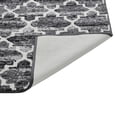 thumbnail image 6 of Better Trends 2-Piece Bathroom Rug Set, 17"x24" & 20"x20", 100% Cotton Soft, Water Absorbent, Non-Slip Bath Mat Machine Washable - Ideal for Sink, Toilet Base, Tub or Shower Savio Collection - Gray, 6 of 7