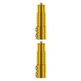 thumbnail image 4 of Youkk Aluminum Alloy Bike Stem Riser Extender Non-slip Surface Lightweight And Easy To Install Wide gold 2Set, 4 of 6