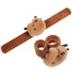 thumbnail image 4 of Slap Wristband Toy Supple Plush Capybara Bracelet For Kids Parties And Gatherings 2Pcs, 4 of 5