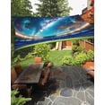 Celestial Arena Sun Shade Sail 12'X16' Art Galaxy Stadium Cinematic ...