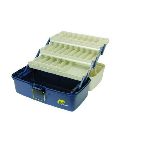 Plano Large 3 Tray Tackle Box, Premium Tackle Storage, Multi, One Size (613306)