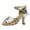 Silver-H, variant on Women's Latin Dance Shoes Female's Ballroom Salsa Dance Shoes 35 Silver