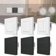 LLDI Smart Dimmer Switch For ZigBee Light Dimming Smart Life APP Dimmable 13Gang 2 Gang Grey