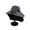 Gray-GY, variant on MMJ Solar Fan Sun Hat with 3 Adjustable Speeds Wide Brim UV Protection for Outdoor Gardening Fishing