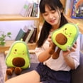 thumbnail image 5 of New Cute Avocado Plush Toy Doll Children's Sleeping Pillow Large Doll Holiday Gift Kawaii Creative Fruit Rag Doll Cushion, 5 of 7