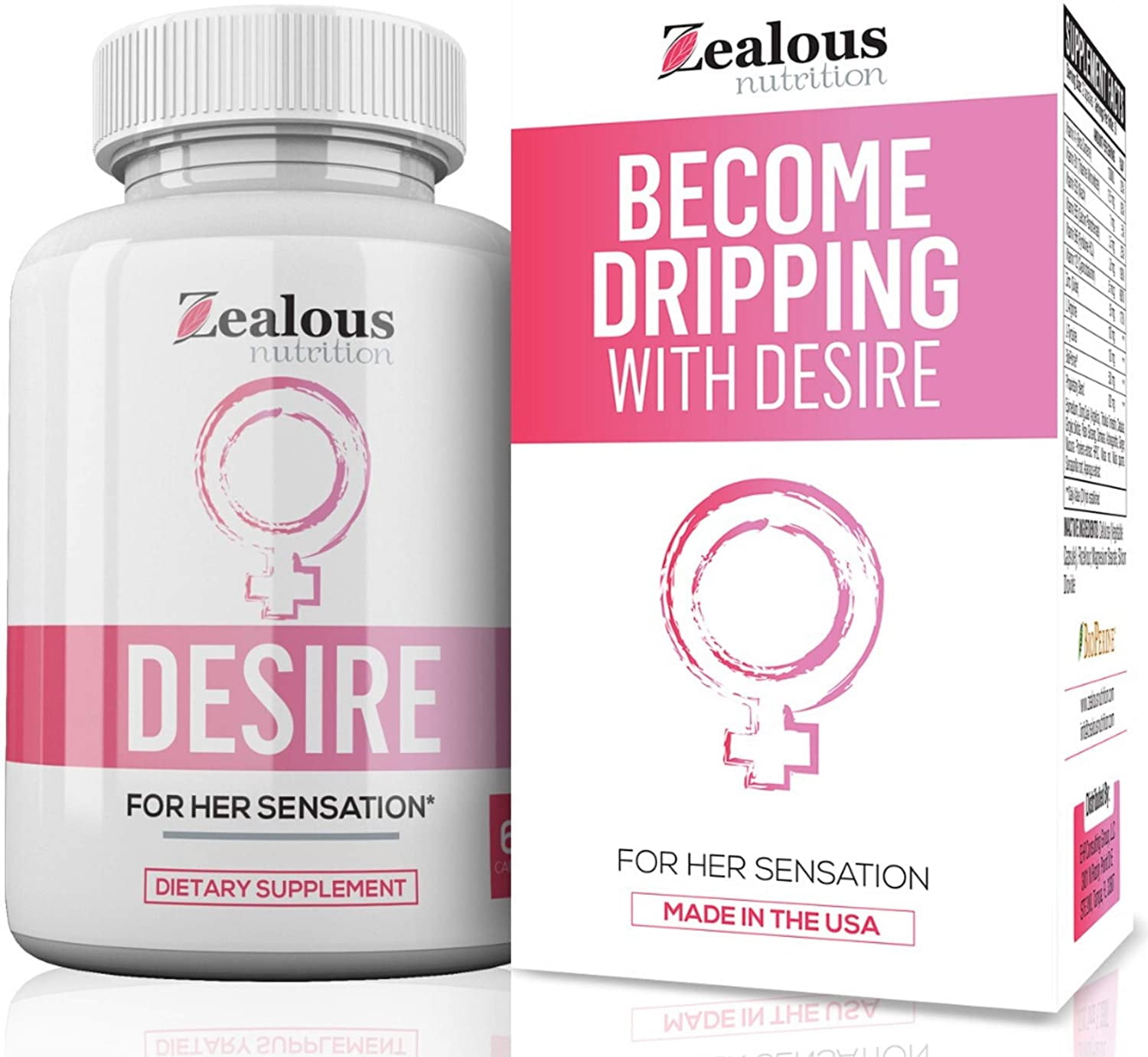 Best Female Libido Enhancer: Zealous Nutrition Desire 