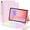 Pink Mouse, variant on Magnetic Keyboard Mouse Combo Case with RGB Backlight Keypad & Pen Slot for Samsung Tab S9 11", S9 FE 10.9", S10 Lite, S10 FE 5G,Black