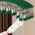 thumbnail image 5 of Stainless steel sock drying clip, clothes hanger, multiple clips, household clothes hanging balcony, windproof, multifunctional underwear and pantyhose drying clip, 5 of 9
